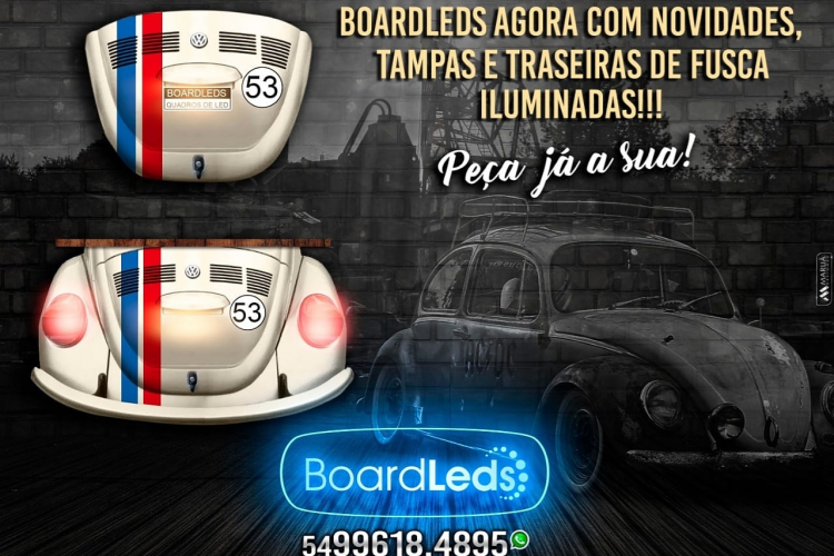 BoardLeds - Carros Antigos