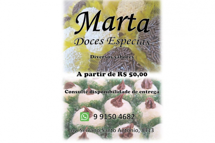 Marta - Doces e Salgados